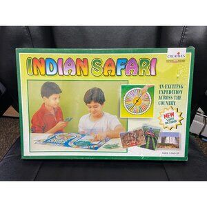 Indian Safari Board Game An Exciting Expedition Across India - Sealed NEW